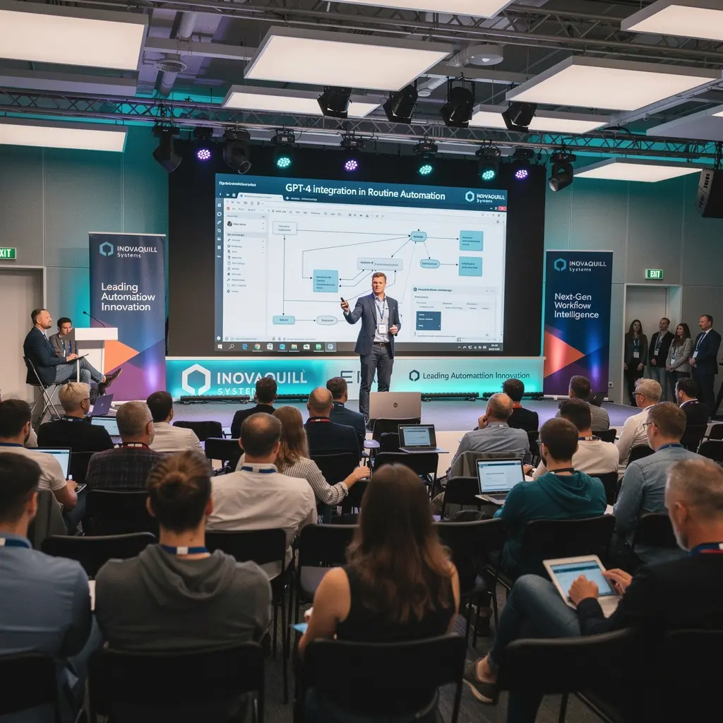 Vieda darba plūsma, kas ilustrē automatizācijas procesu Latvijā.